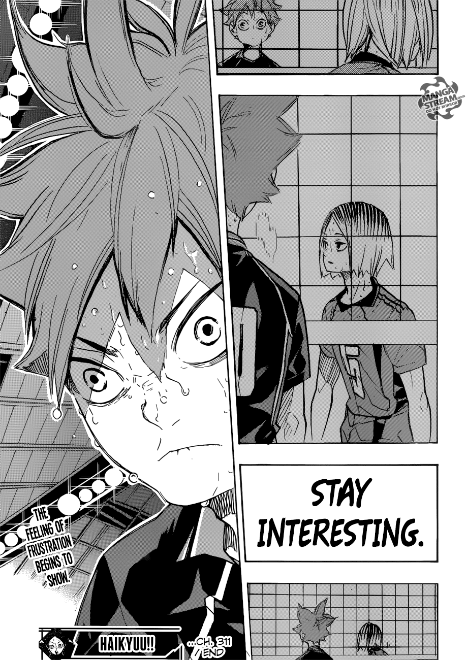 Haikyuu!!, Chapter 311 image 20
